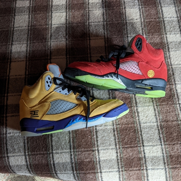 Nike Air Jordan Retro V in 'What The' - Picture 9 of 13